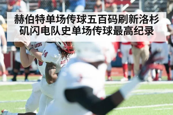 赫伯特单场传球五百码刷新洛杉矶闪电队史单场传球最高纪录